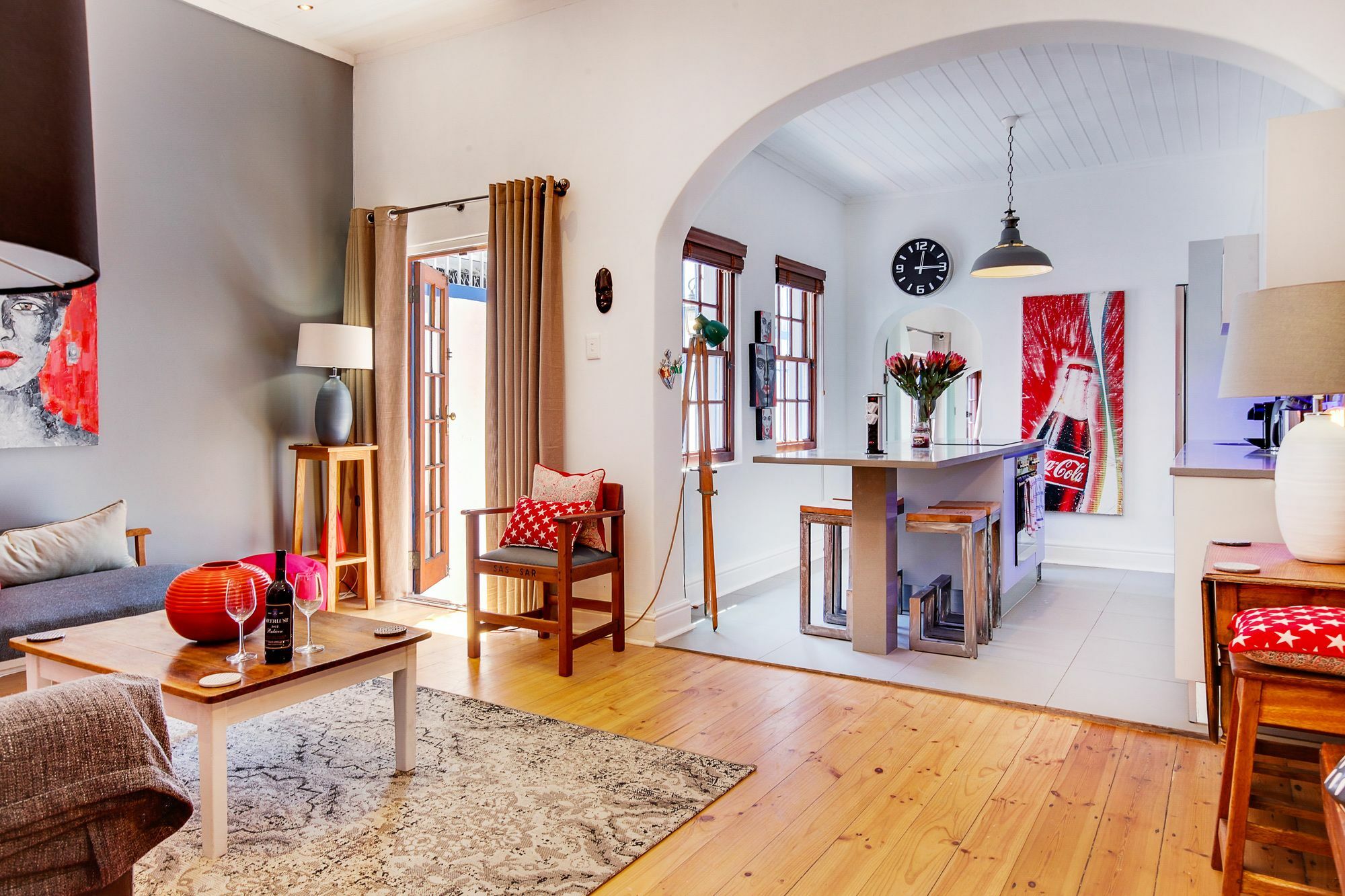 קייפטאון Backup-Powered Art Deco Cottage In De Waterkant מראה חיצוני תמונה